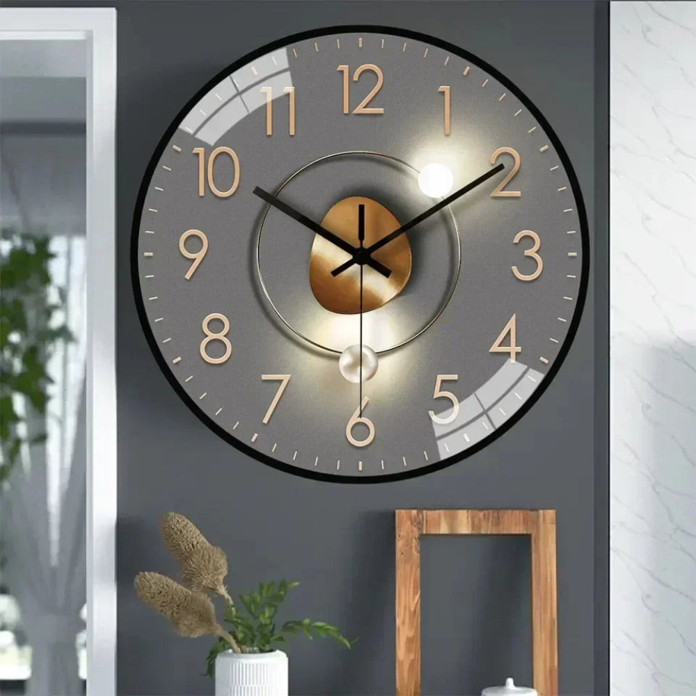 Skanto | StilDigit Wall Clock – Modern Digital Timekeeping for a Calm Environment