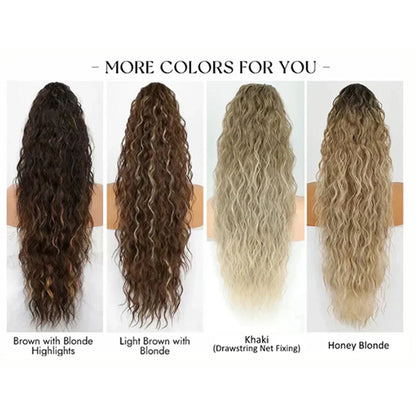 BowLift | Water ripple ponytail wig