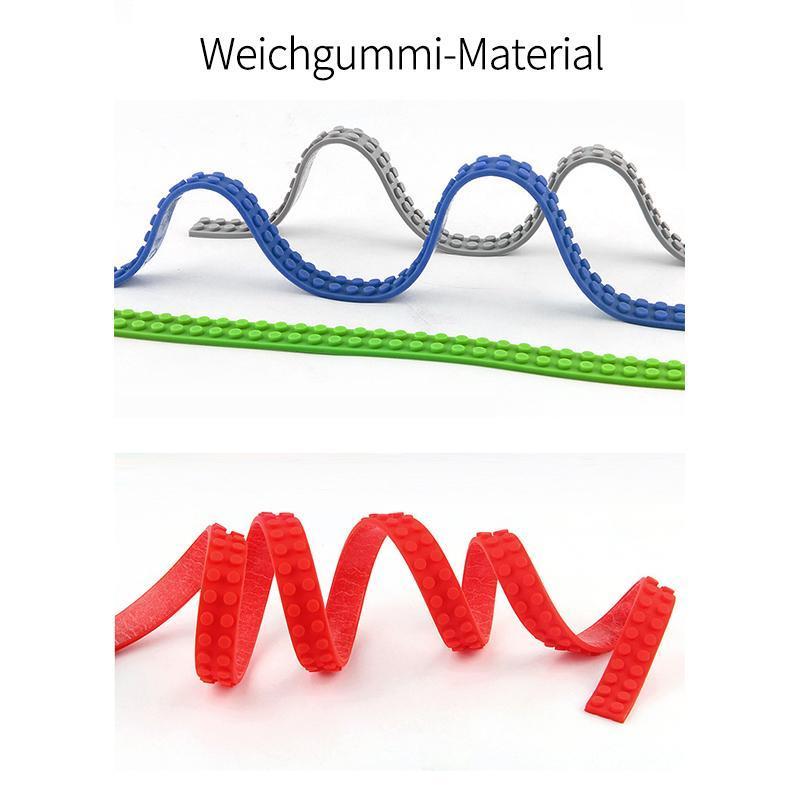 Self-adhesive building block silicone tape
