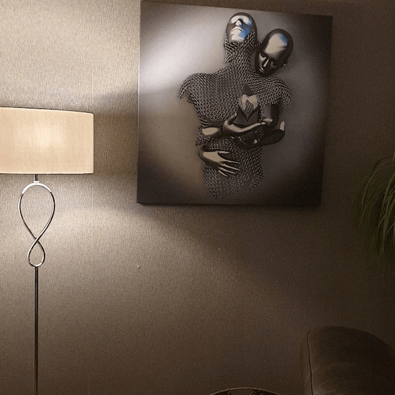 Skanto | 💞Love Heart Art Wall Painting💞