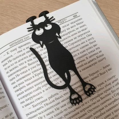 Neckline Black Cat Bookmark Bowlift