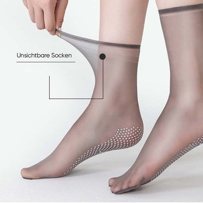 BowLift | Invisible, non-slip crystal silk socks for spring and summer