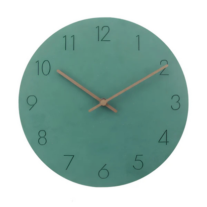 BowLift | Large Wooden Wall Clock – Minimalist Design with Silent Movement