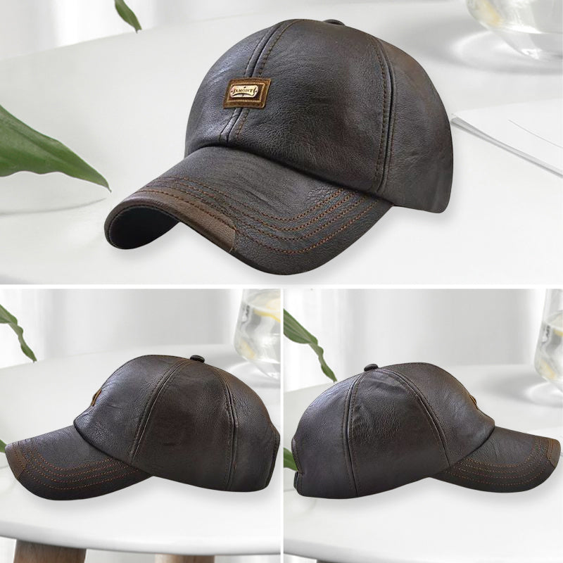 Skanto | New Trendy Leather Cap