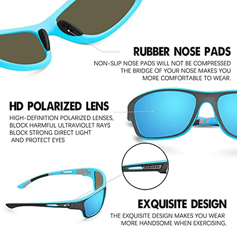 BowLift | Outdoor Sport Sunglasses with Anti-Glare Polarized Lens