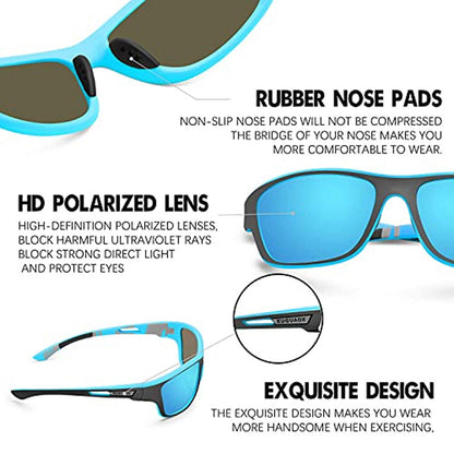 BowLift | Outdoor Sport Sunglasses with Anti-Glare Polarized Lens