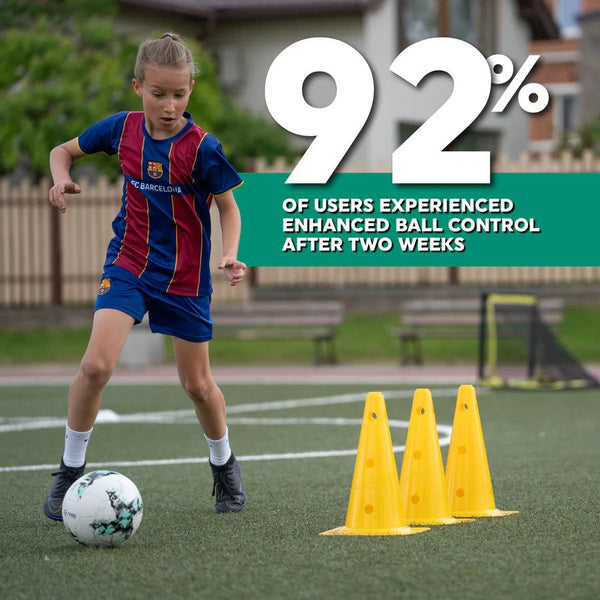 Sandsberg | Football Training Mat | Professional Exercises with Video Program | Green