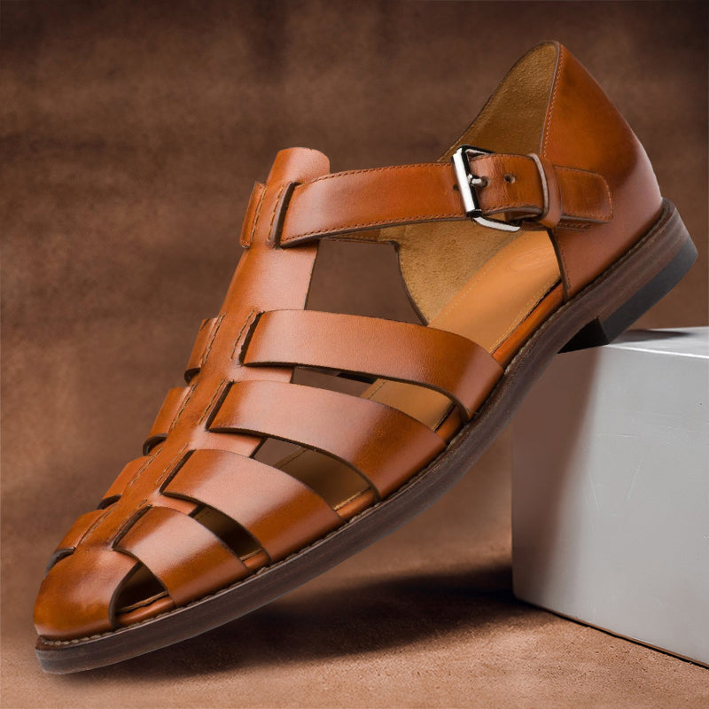 Skanto | Wilhelm™ - Leather Sandal