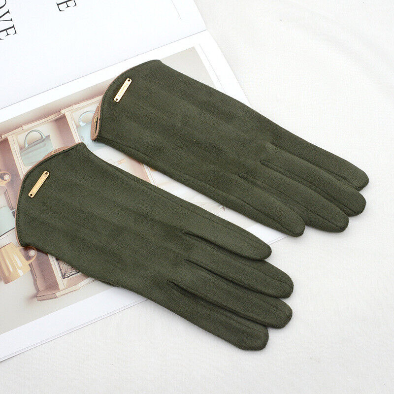 Classic Suede Women's Gloves - SuaveTouch