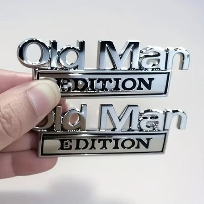 Car emblem "Old Man Edition"