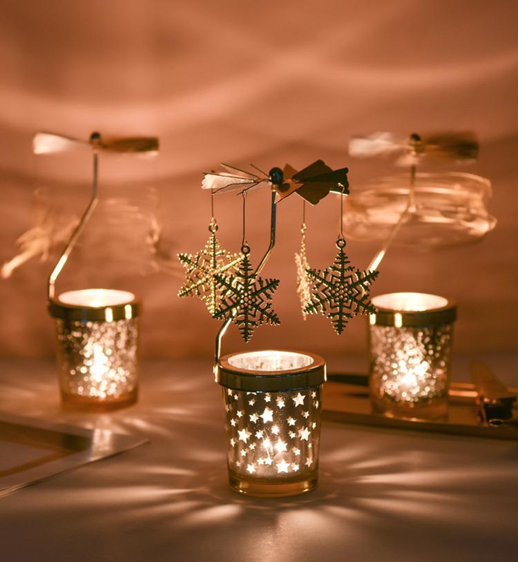 BowLift | Spinning Candle Holders
