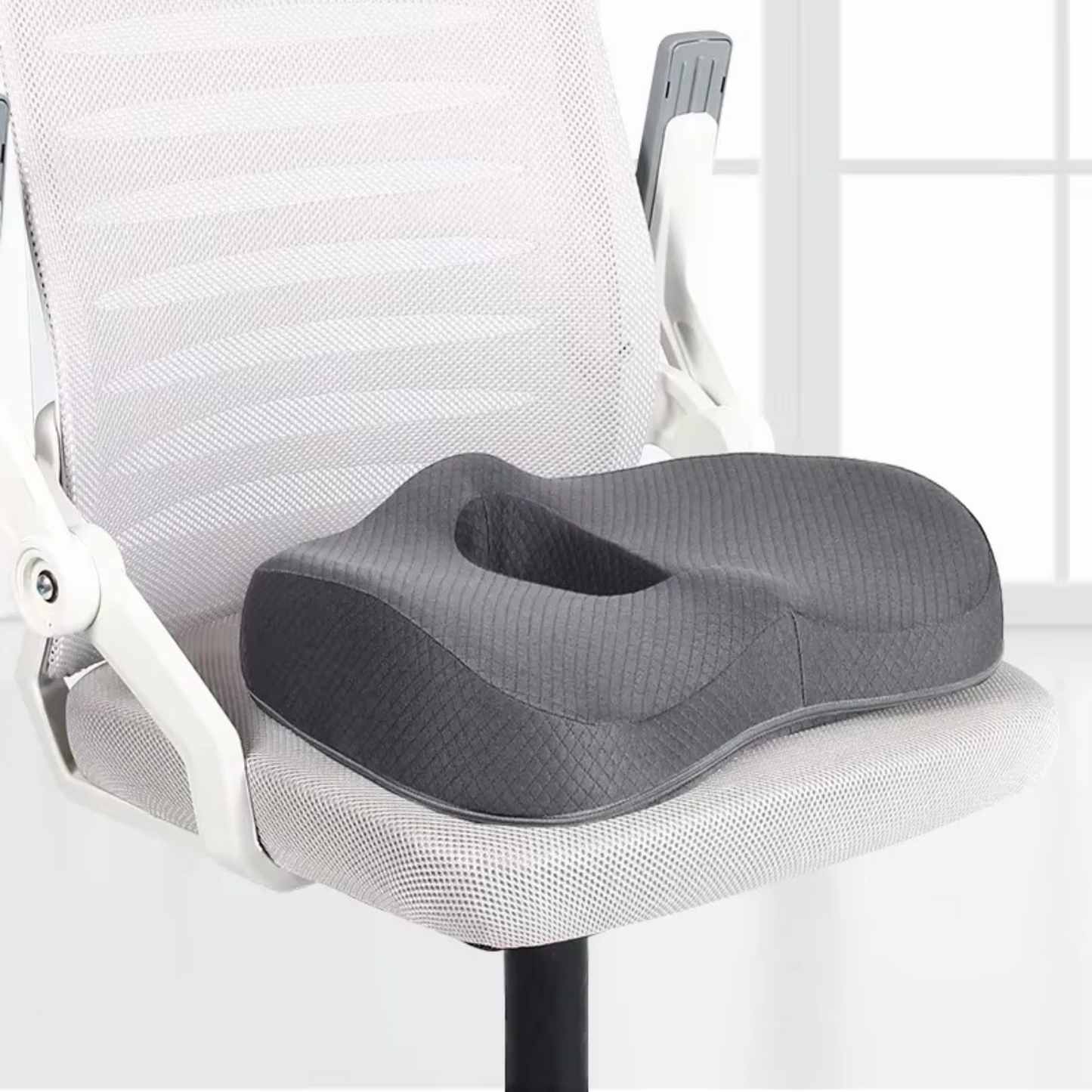BowLift | Orthopedic Seat Cushion | Ergonomic Design for Back Pain Relief & Comfort at Home or Office