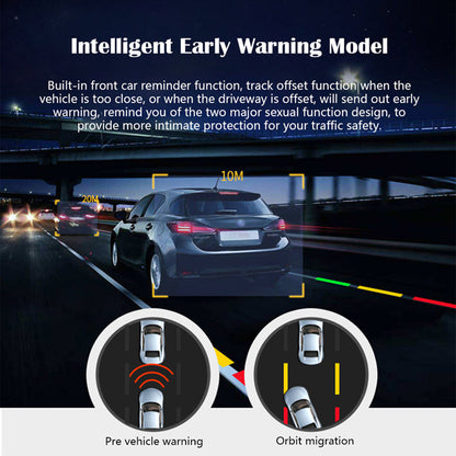 BowLift | 1080P HD Mini ADAS Dashcam with 360° Rotating Function