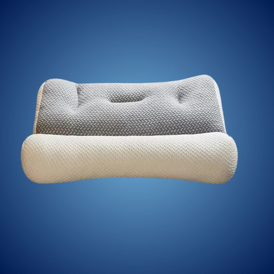 SleepAlign Orthopedic Neck Pillow For Sleeping | Cervical Spine Support - Pain Relief - Reduced Snoring - For All Sleep Positions Bowlift