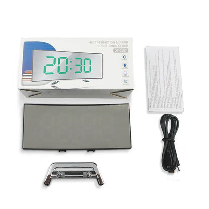 Skanto | Curved LED Digital Alarm Clock in Modern Style