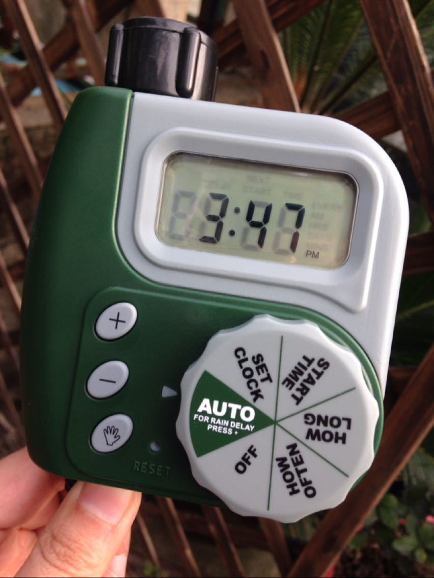 Skanto | Digital Garden Watering Timer with LCD Faucet Controller