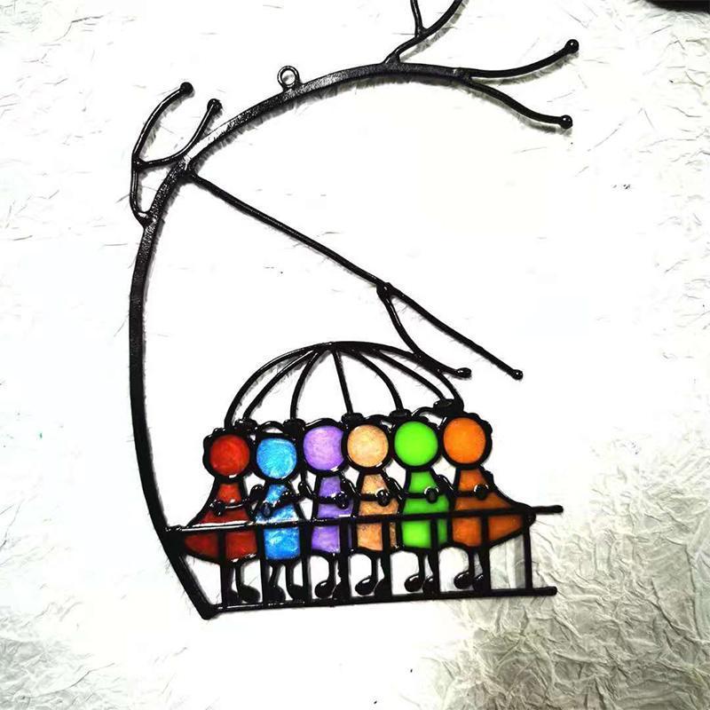 Skanto | Octopus Window Art Suncatcher