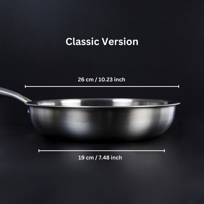 Skanto | Titan Frying Pan | Non-Toxic, Naturally Non-Stick & Ideal for Healthy Cooking