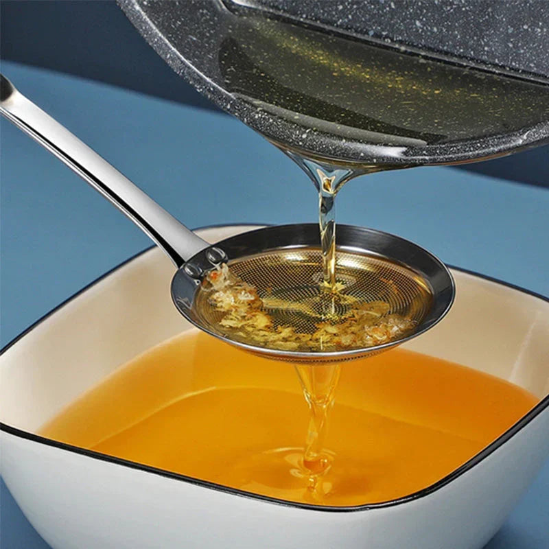 Mesh stainless steel strainer | Karnz