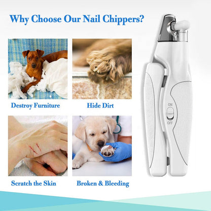BowLift | Professional LED Light Pet Nail Clippers
