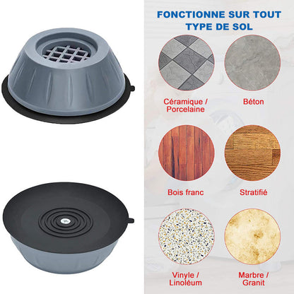 Anti-vibration washing machine support | Kalsten