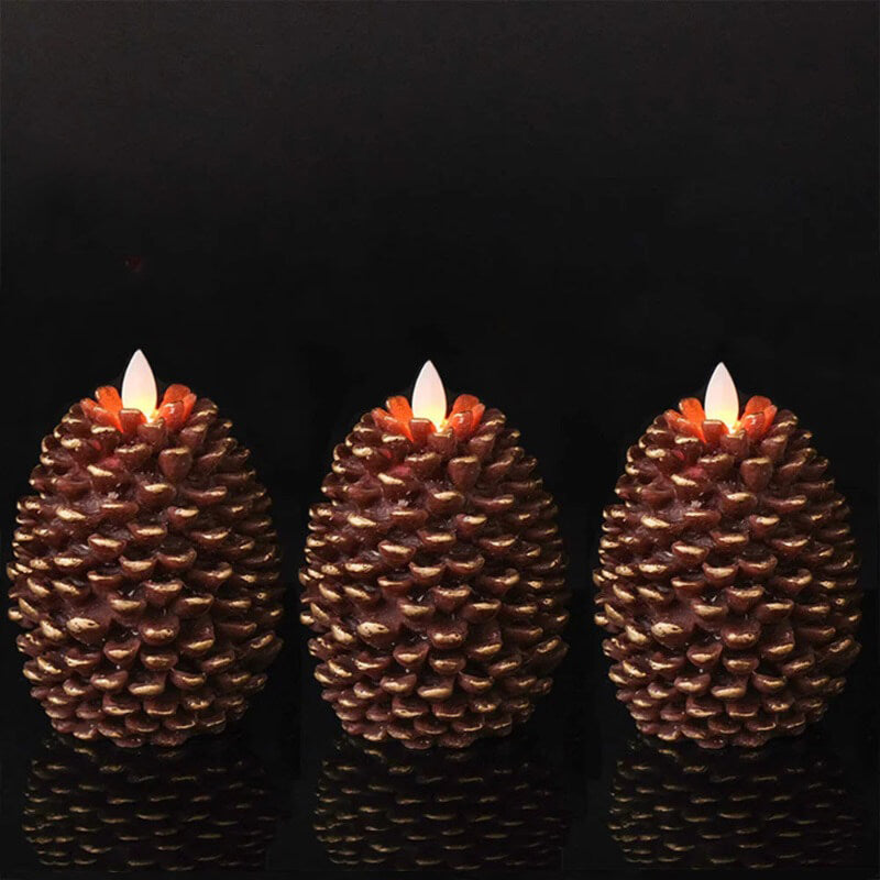 BowLift | Pinecone & Tree LED Candles