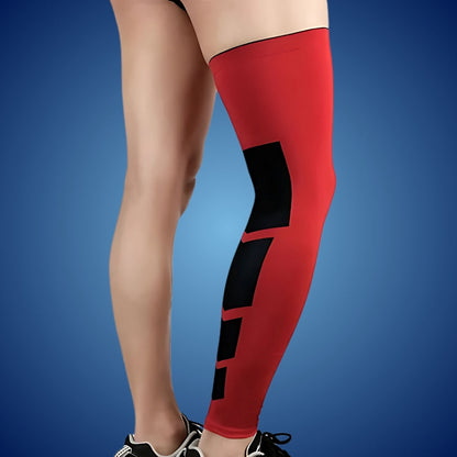 LegVital Full-leg compression sleeve for optimized blood circulation, muscle support, and fast recovery for athletes and versatile use Karnz