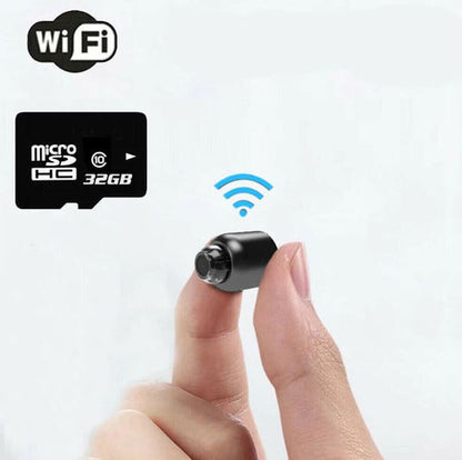 Skanto | Small WiFi Security Spy Camera UK Night Vision Surveillance Nanny Cam