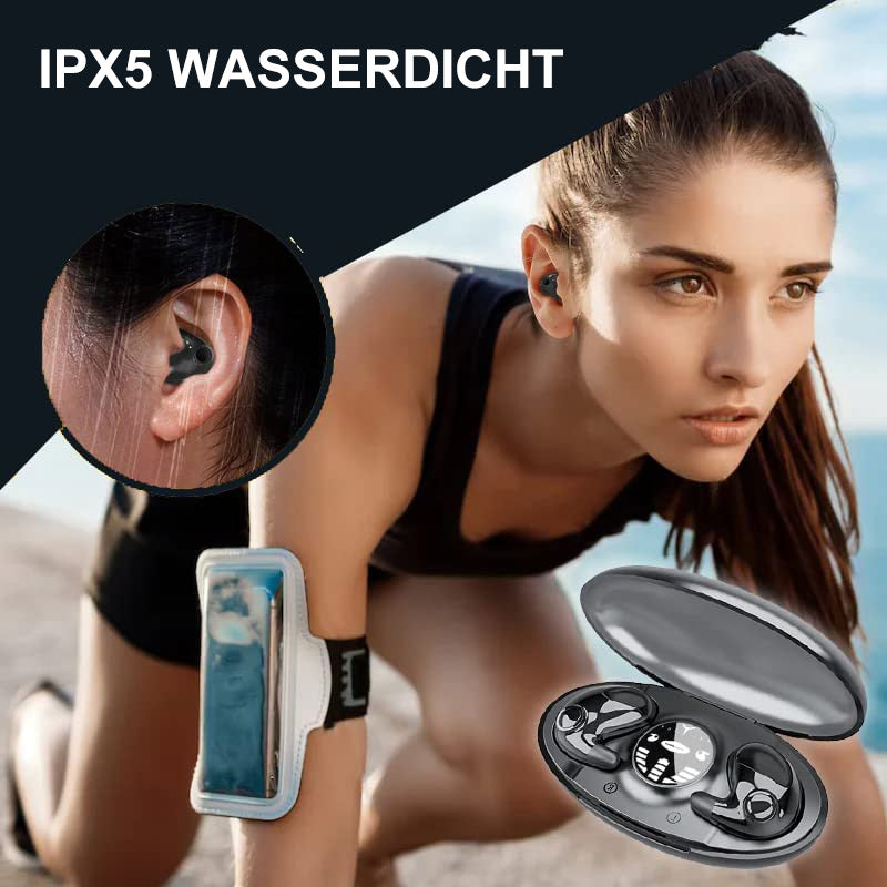 Invisible wireless sleep headphones, IPX5 waterproof