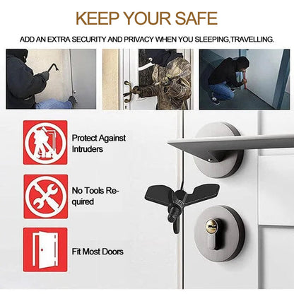 BowLift | Portable Travel Safety Door Stopper