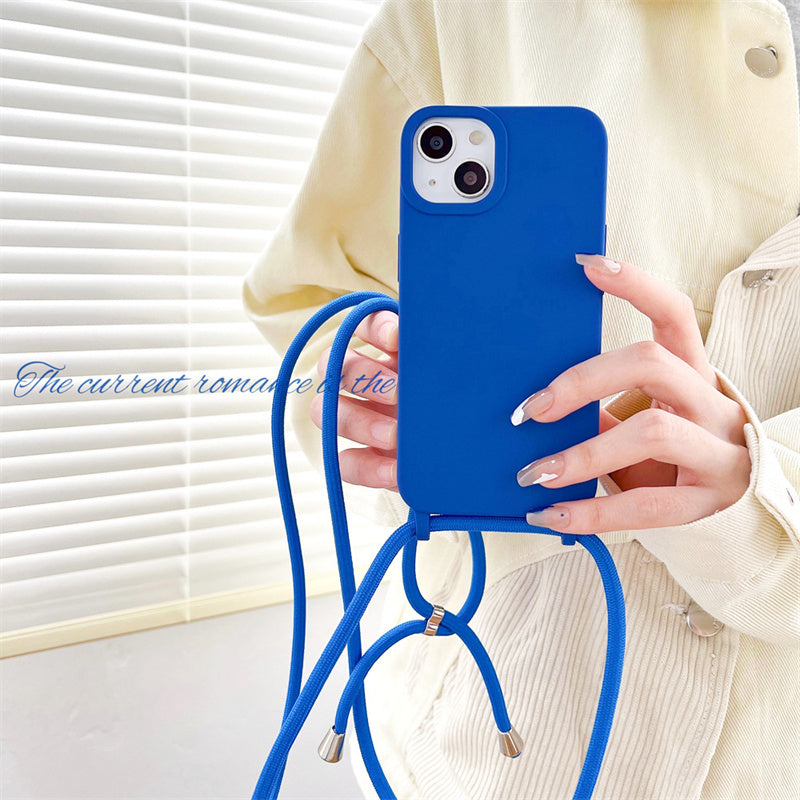 BowLift | Solid Silicone Lanyard Case for iPhone