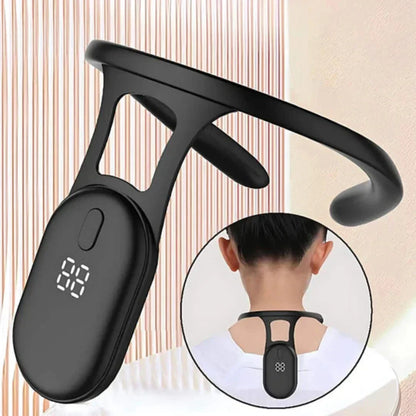 Kalsten | Cervical Spine Traction Neck Support for Posture Correction | Adjustable Neck and Back Posture Corrector | Spine Alignment and Relief | Real Time feedback
