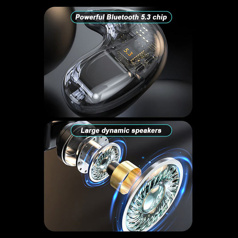 Invisible in-ear headphones for sleeping