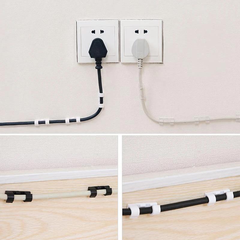 Self-adhesive plastic wire/cable clips | Brehn