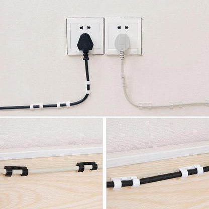 Self-adhesive plastic wire/cable clips | Brehn