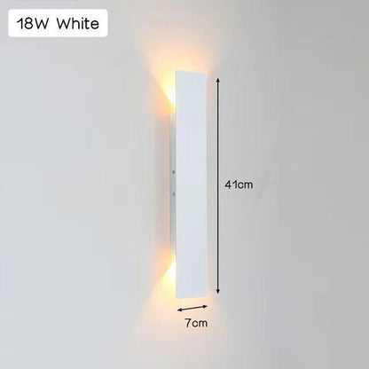 Skanto | Light - Modern Weather-Resistant LED Wall Lamp Made of Aluminum for Outdoor Use