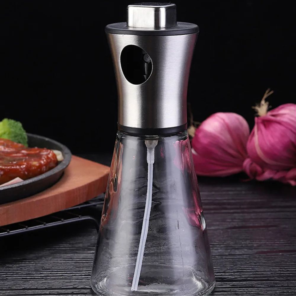 Skanto | Stainless Crystal Oil Spray Bottle