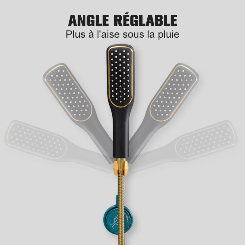 Support for shower head without drilling | Karnz