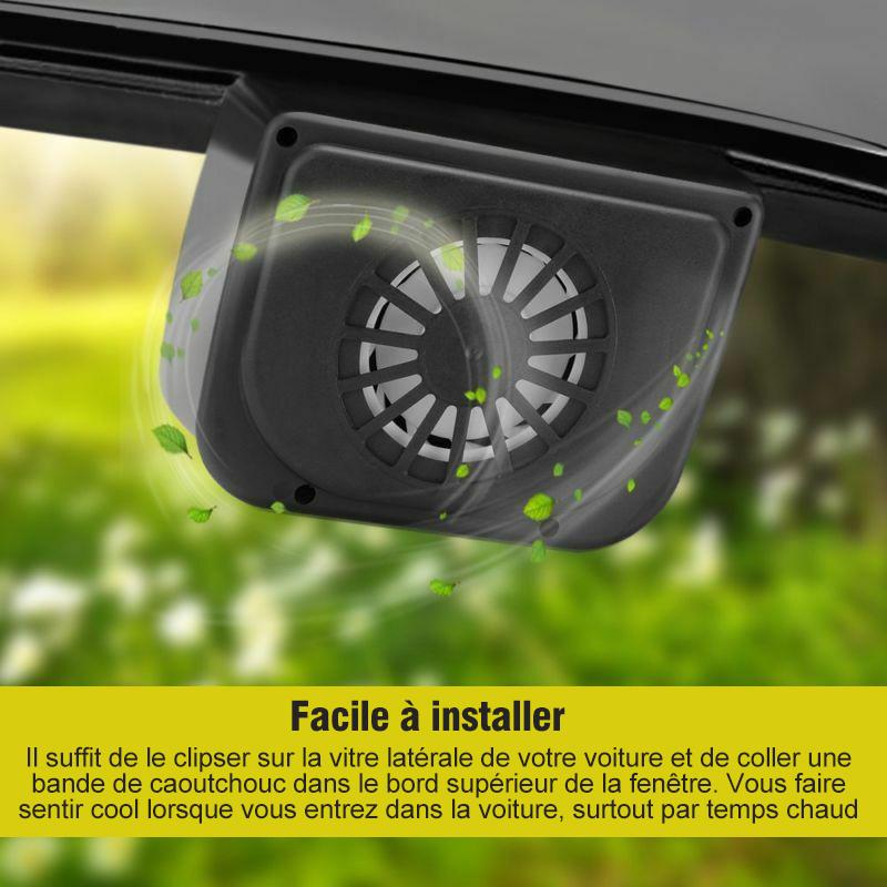 Solar fan for car | Bowlift