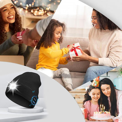 Skanto | LED Bluetooth Beanie with Detachable Speakers