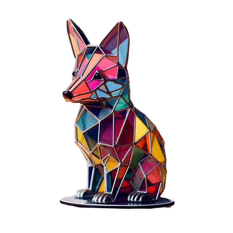 Wildlife Art with Base Wild Animal Desktop Decorations | Bowlift