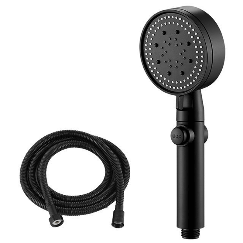 FlowControl Shower Head with 5 Settings and Push Button | Skanto