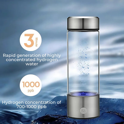 HydroPure | Portable Hydrogen Water Bottle - for Antioxidant Water - Supports Health and Performance Karnz