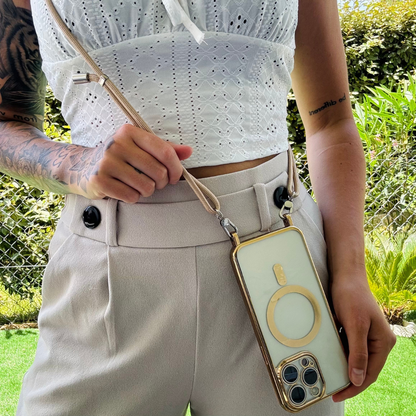 Skanto | iPhone Best MagSafe Crossbody Case - "Saint"