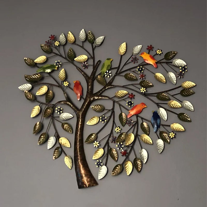 Heart-Shaped Tree of Life - 3D Acrylic Wall Art Decor | Skanto