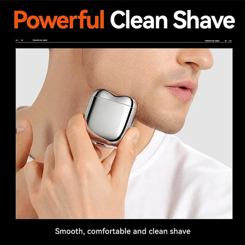 Newly arrived: Mini electric shaver with two shaving heads