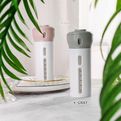4-in-1 Lotion Shampoo Gel Travel Dispenser | Karnz