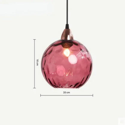 Skanto | Glass Ball Pendant Lamp - LumiSphere