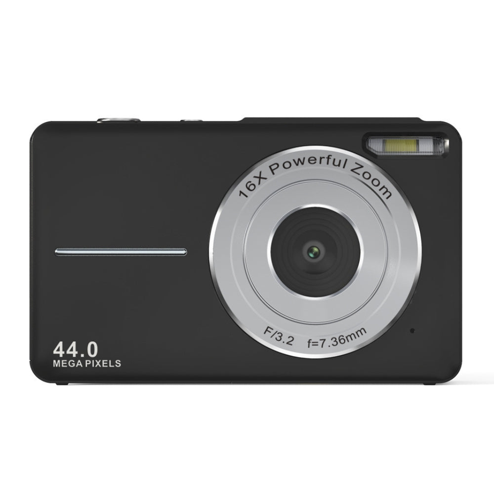 Skanto | Portable Digital Camera 1080P 44MP with 16X Zoom – Compact Vlogging Camera with LCD Screen, Rechargeable, Perfect for Teens and Students