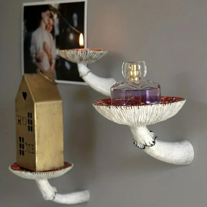 Skanto | Floating Mushroom Shelf